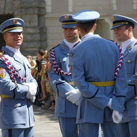 Prague Castle guards