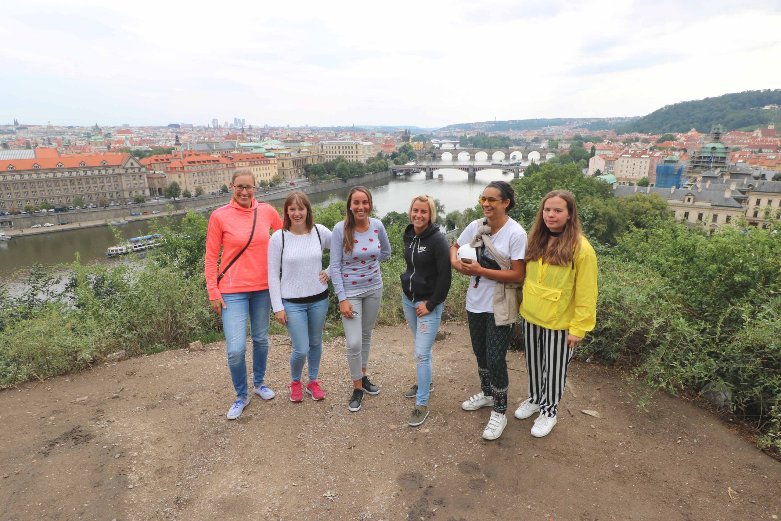 Bridges viewpoint Prague